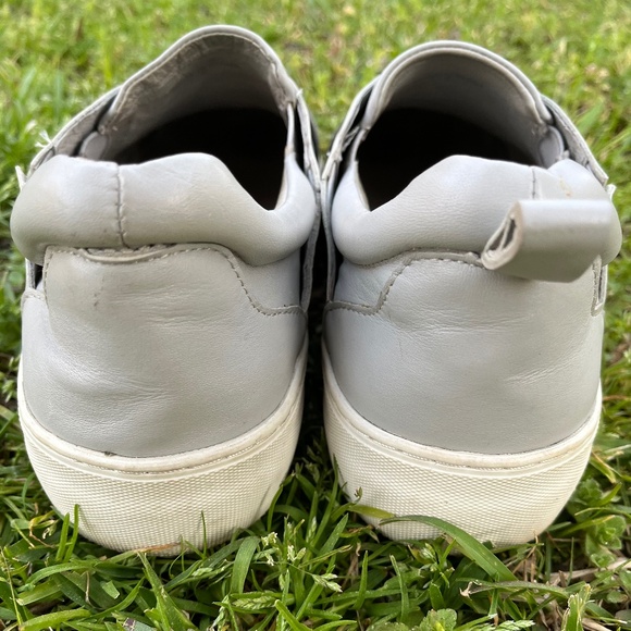 💥SALE💥J/Slides Alec Leather Xband Slip-On Sneaker in Gray Size 8 - Picture 6 of 7